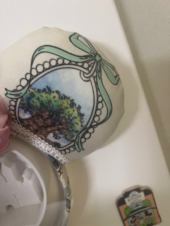 Vintage Coquette Park Hopper Theme Minnie Ears Headband main image 9